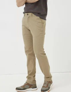 Men FatFace View All|Heyshott Slim Textured Chinos