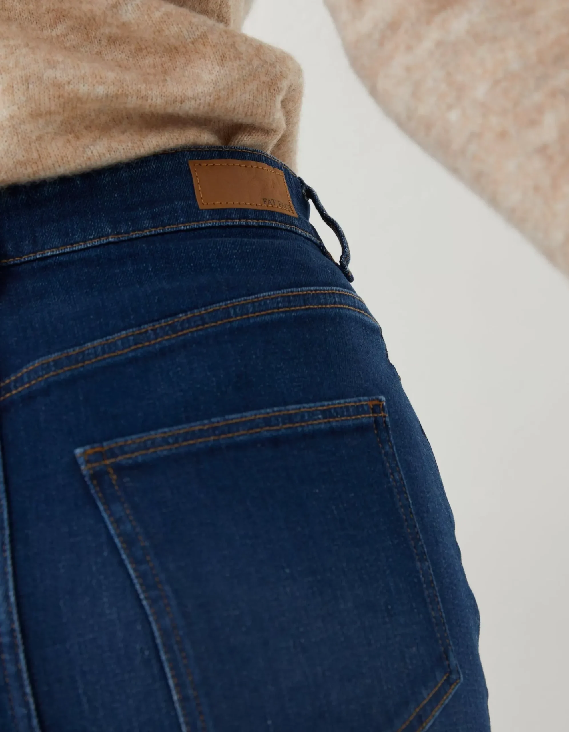Women FatFace Skirts|Hope Denim Skirt