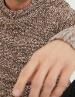Men FatFace Knitwear|Hove Crew Jumper