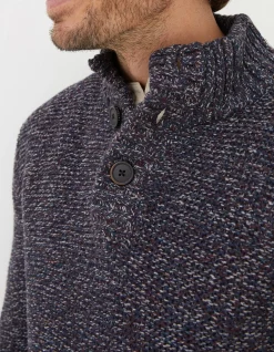 Men FatFace View All|Hove Half Neck Jumper