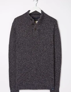 Men FatFace View All|Hove Half Neck Jumper