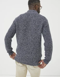Men FatFace View All|Hove Half Neck Jumper