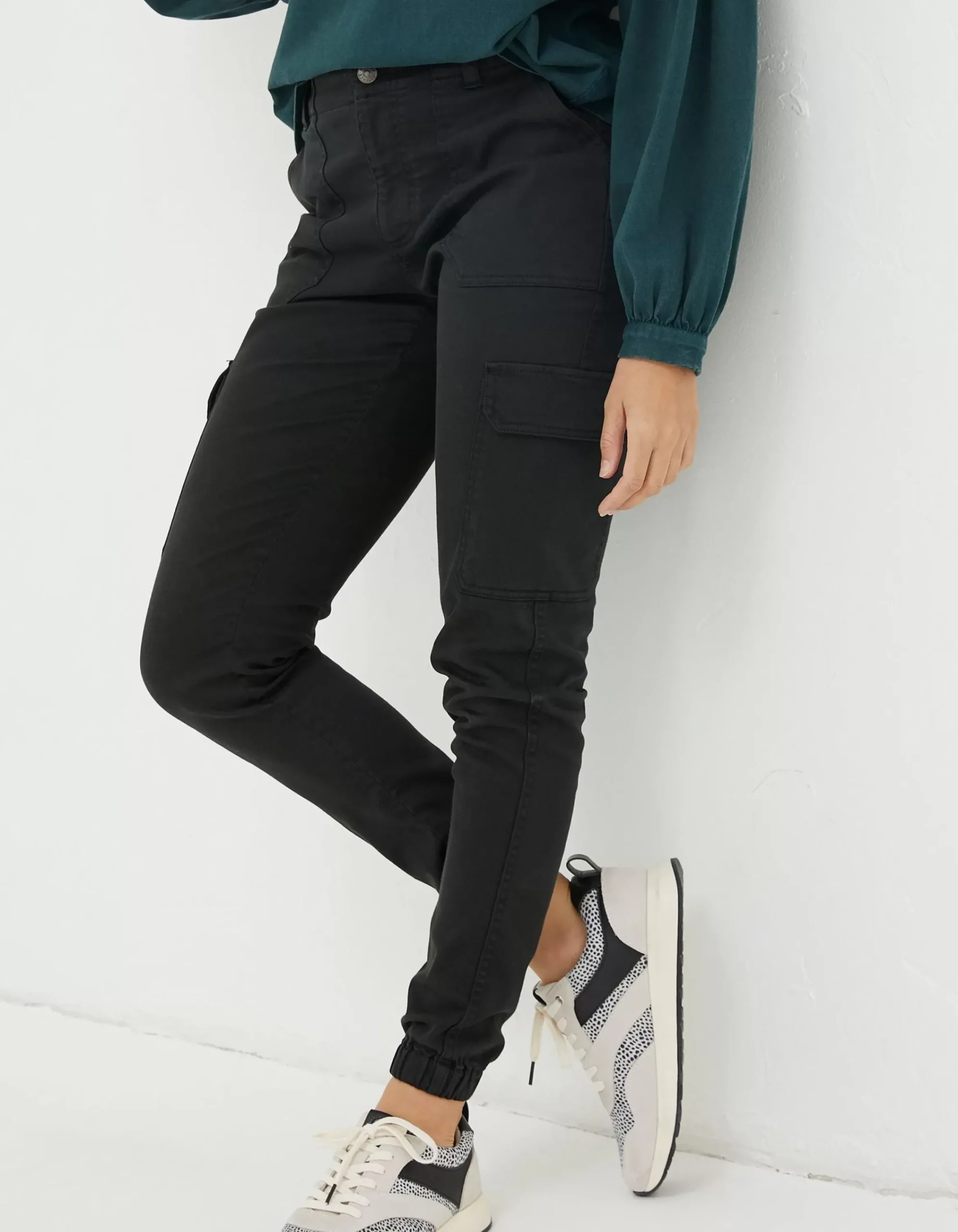 Women FatFace Trousers & Leggings|Hythe Cargo Trouser