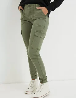 Women FatFace Trousers & Leggings|Hythe Cargo Trouser