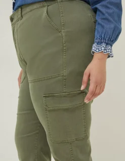 Women FatFace Trousers & Leggings|Hythe Cargo Trouser