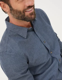Men FatFace View All|Hythe Dobby Shirt