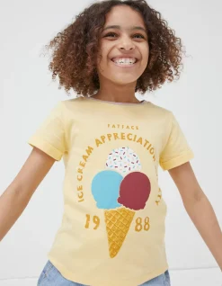 Girls FatFace View All|Ice Cream T-Shirt
