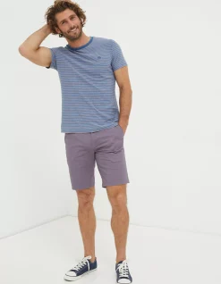 Men FatFace View All|Indigo Stripe T-Shirt