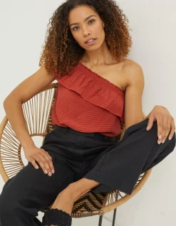 Women FatFace Trousers & Leggings|Ives Wide Leg Linen Trousers