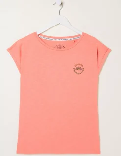 Women FatFace Tops & T-Shirts|Ivy Festival Usa T-Shirt
