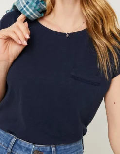 Women FatFace Nightwear & Loungewear|Ivy Lace T-Shirt