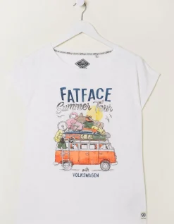 Women FatFace Tops & T-Shirts|Ivy Vw Family T-Shirt