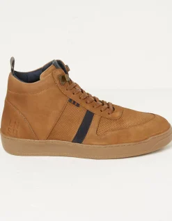 Men FatFace View All|Jacob High Top Trainer