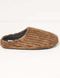 Men FatFace View All|Jamieson Cord Mule Slippers