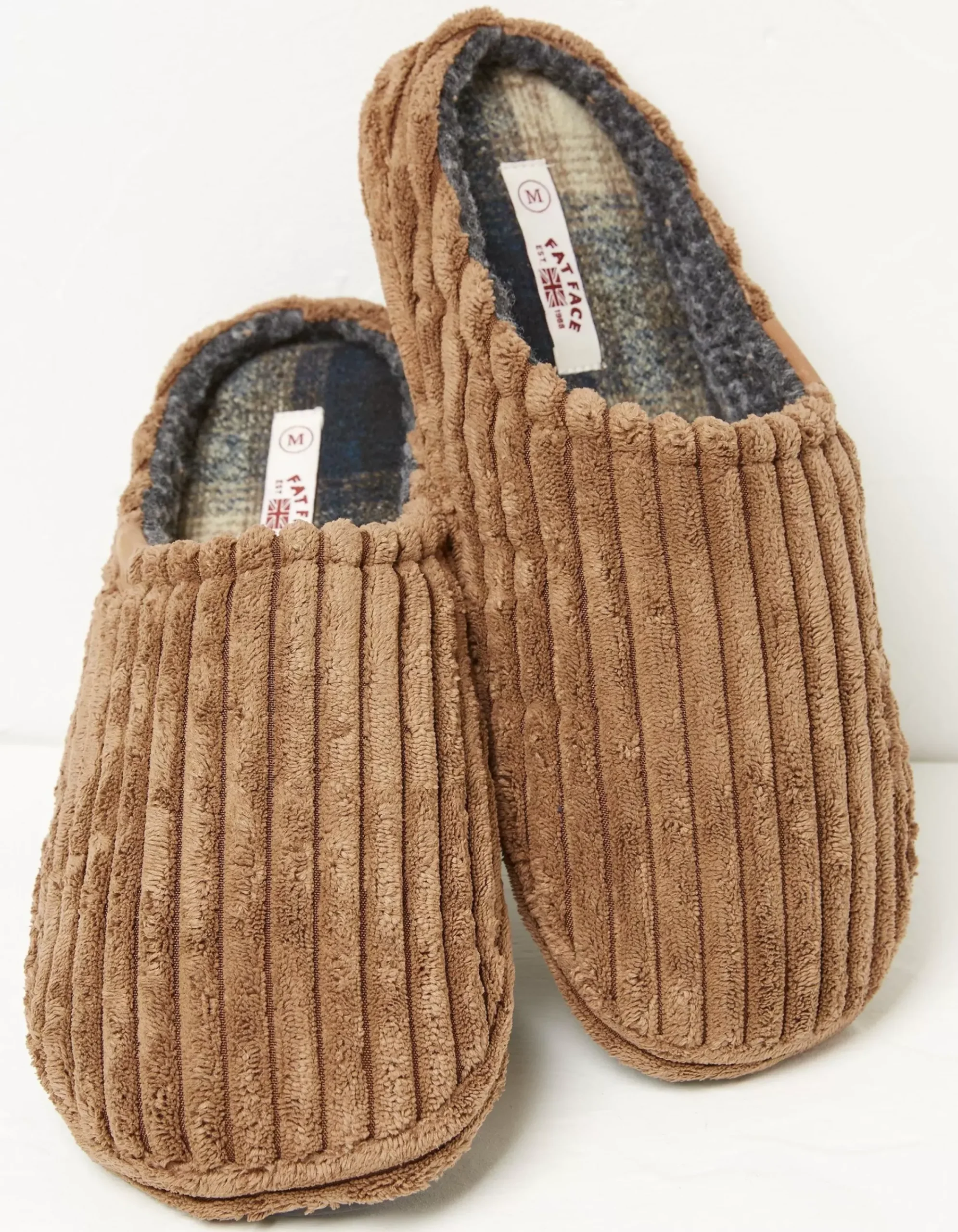 Men FatFace View All|Jamieson Cord Mule Slippers