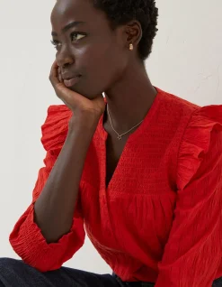 Women FatFace Shirts & Blouses|Jay Frill Blouse