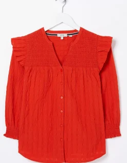 Women FatFace Shirts & Blouses|Jay Frill Blouse