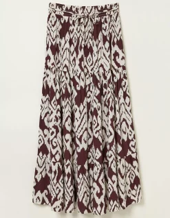 Women FatFace Skirts|Jayla Bold Ikat Maxi Skirt