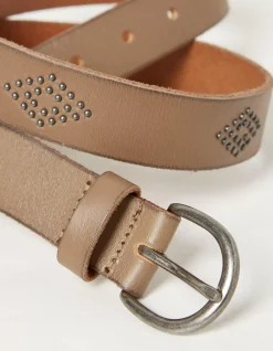 Women FatFace View All|Jean Stud Leather Belt