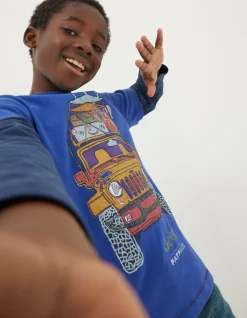 Boys FatFace View All|Jeep Graphic T-Shirt