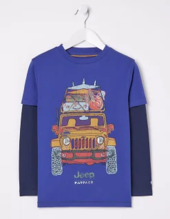 Boys FatFace View All|Jeep Graphic T-Shirt