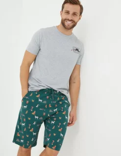 Men FatFace View All|Jingle Balls Pyjama Set