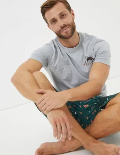 Men FatFace View All|Jingle Balls Pyjama Set