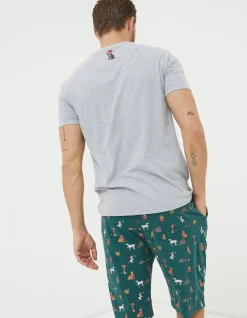 Men FatFace View All|Jingle Balls Pyjama Set