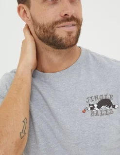 Men FatFace View All|Jingle Balls Pyjama Set