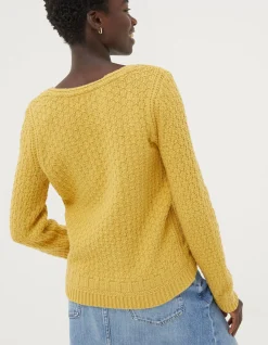 Women FatFace View All|Josie V Neck Jumper