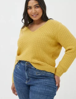 Women FatFace View All|Josie V Neck Jumper