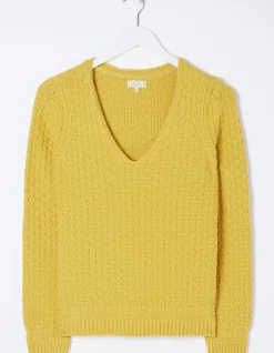 Women FatFace View All|Josie V Neck Jumper