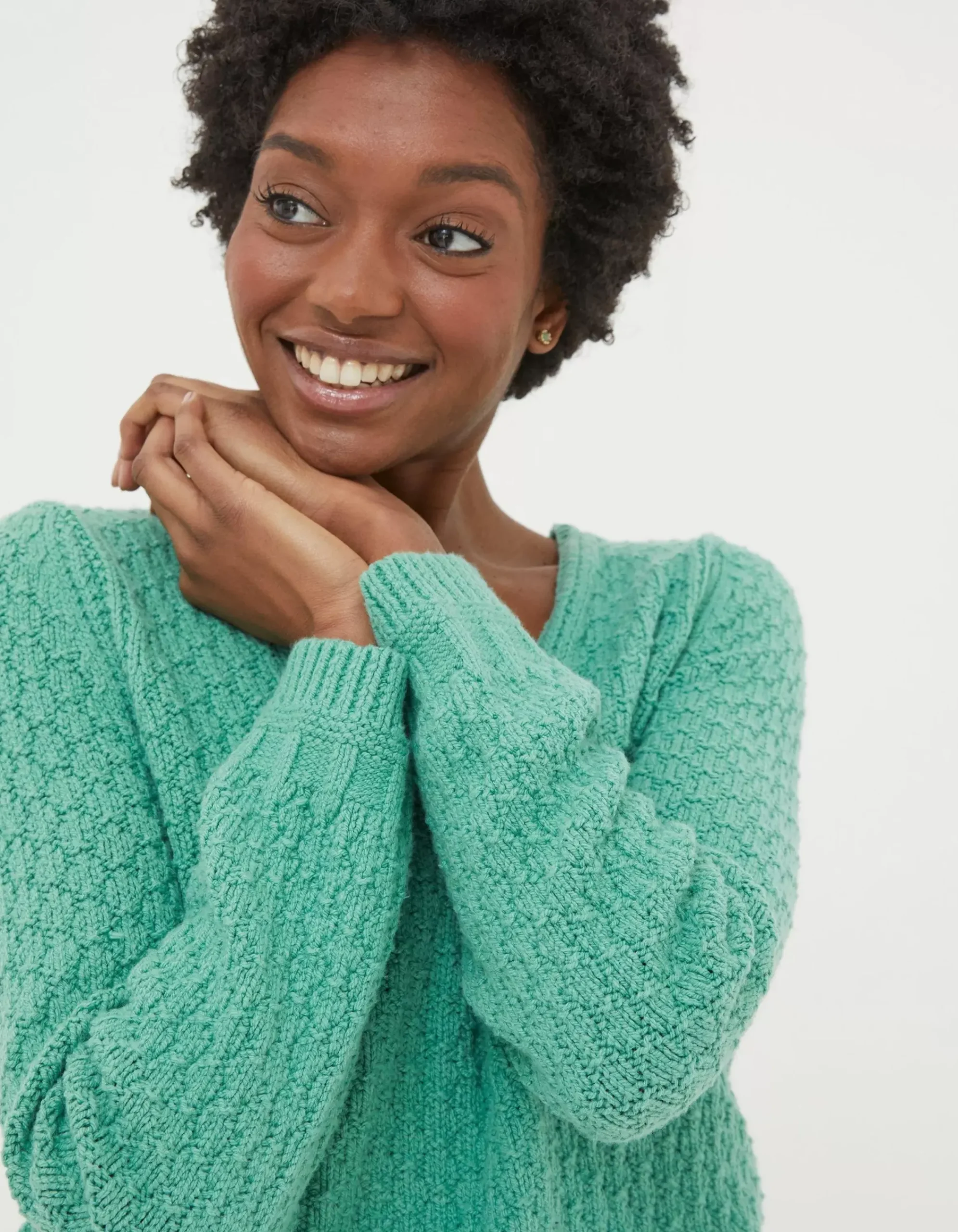 Women FatFace View All|Josie V Neck Jumper