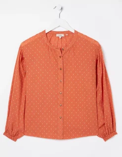 Women FatFace Shirts & Blouses|Jude Jacquard Blouse