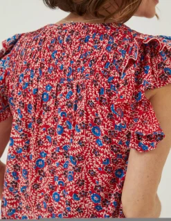 Women FatFace Shirts & Blouses|Kai Meadow Blouse