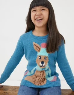Girls FatFace View All|Kara Kangaroo Jumper