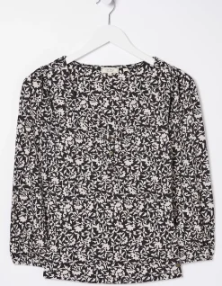 Women FatFace View All|Kara Mono Vines Top