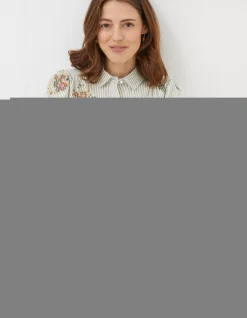 Women FatFace View All|Kat Embroidered Shirt