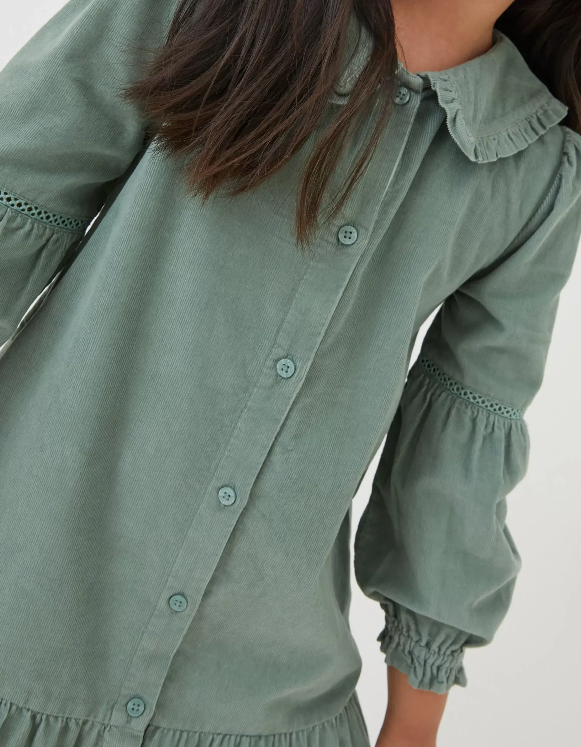 Girls FatFace View All|Katy Collared Cord Dress