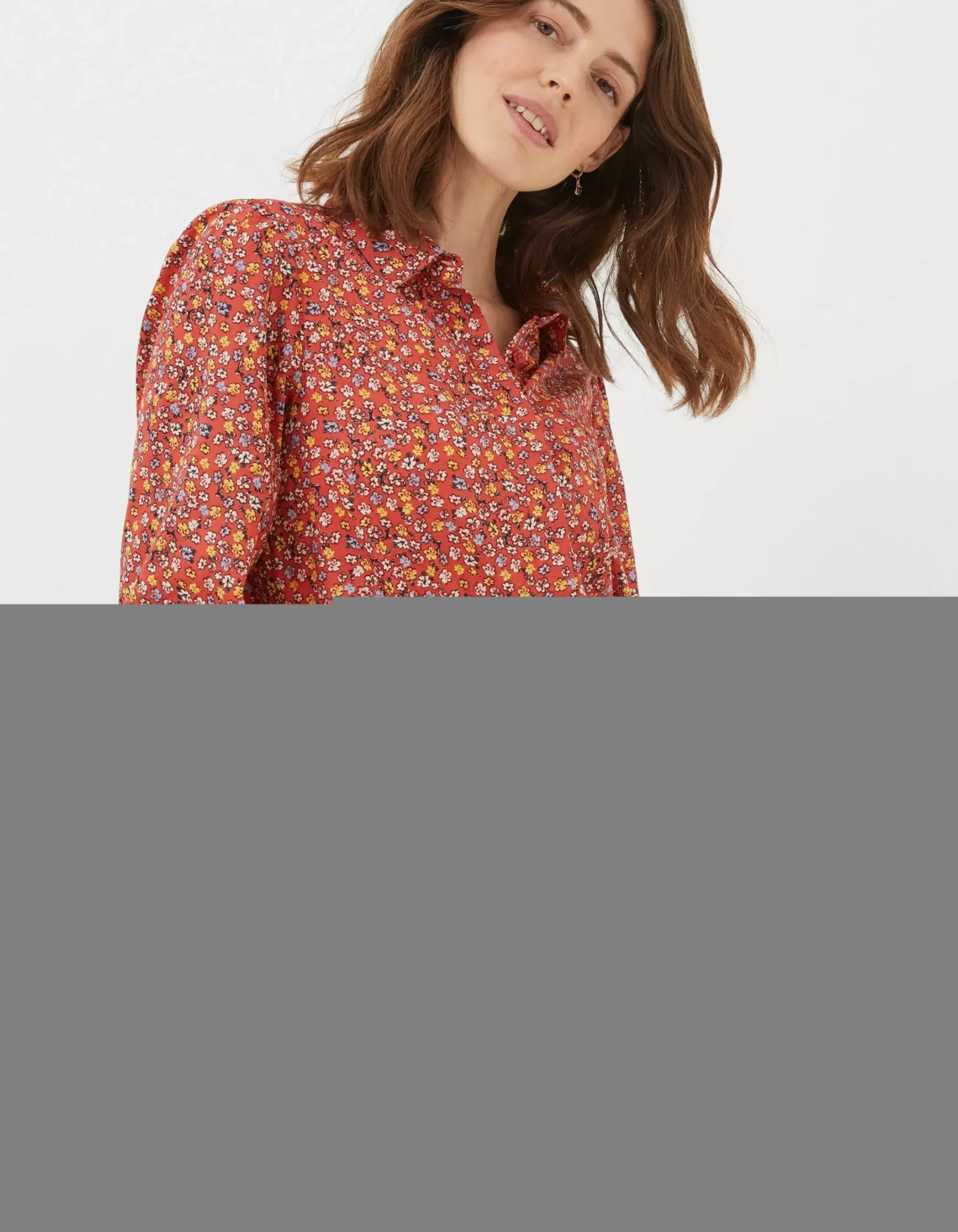 Women FatFace View All|Kerry Gradient Floral Shirt