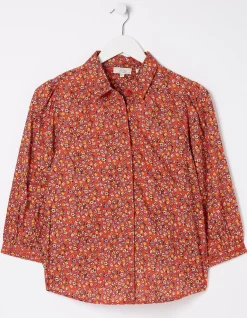Women FatFace View All|Kerry Gradient Floral Shirt