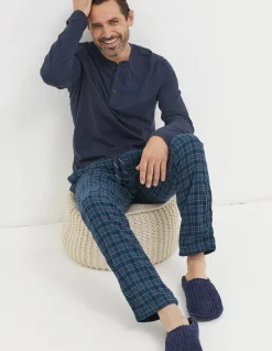 Men FatFace View All|Kinsale Check Pyjama Bottoms