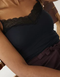 Women FatFace View All|Lace V-Neck Vest