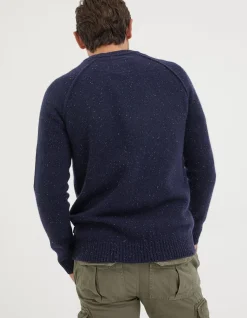 Men FatFace View All|Lambswool Crew Jumper