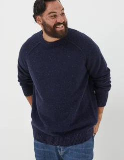 Men FatFace View All|Lambswool Crew Jumper