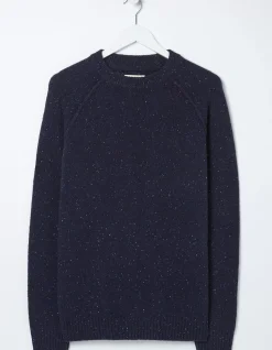 Men FatFace View All|Lambswool Crew Jumper