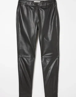 Women FatFace View All|Lana Leather Tapered Trousers