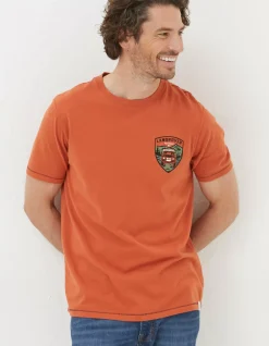 Gifts FatFace Land Rover Collaboration|Land Rover Badge T-Shirt