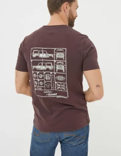 Gifts FatFace Land Rover Collaboration|Land Rover Deconstructed T-Shirt