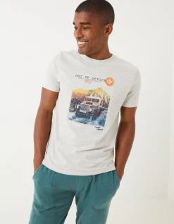 Gifts FatFace Land Rover Collaboration|Land Rover Out Of Office T-Shirt